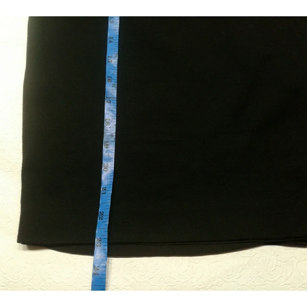 Chico's black Lined pencil skirt plus size M - 10(Chico's Size 1.5)